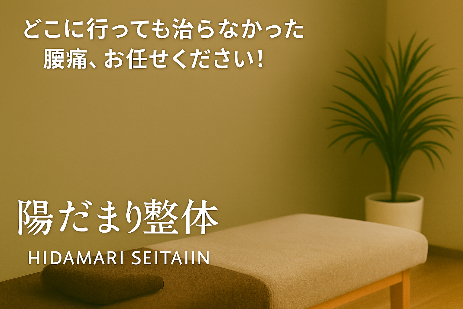 陽だまり整体院 トップ画像